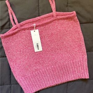 Janie and Jack Purple Knit Tank Top for girls